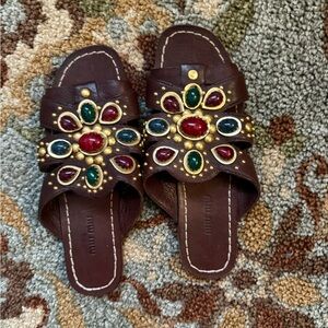 Vintage Embellished Miu Miu Sandals